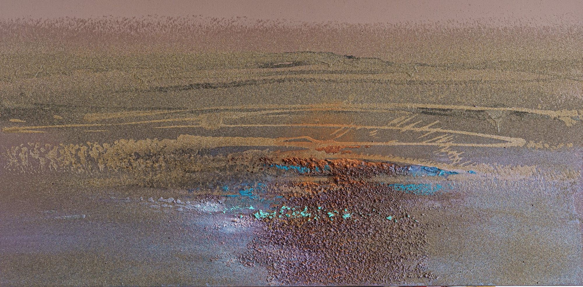Volcanic Horizon · 2022 · 120 × 60 cm / 47.2 × 23.6 in