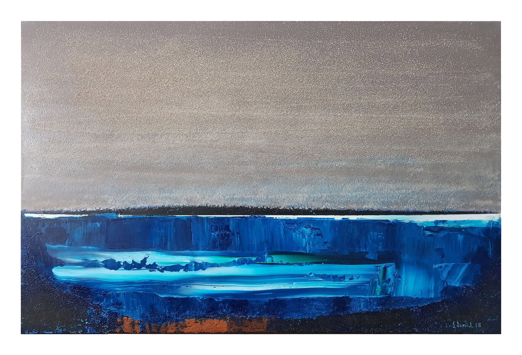 Deep 1 · 2018 · 100 × 65 cm / 39.4 × 25.6 in