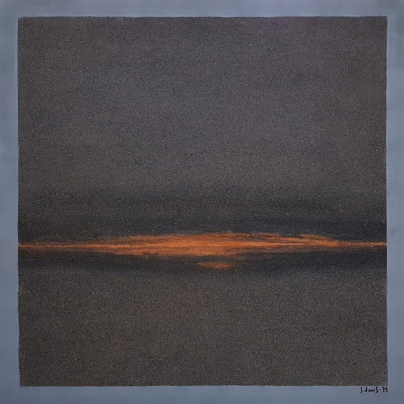 Dawn With Malevich · 2018 · 100 × 100 cm / 39.4 × 39.4 in