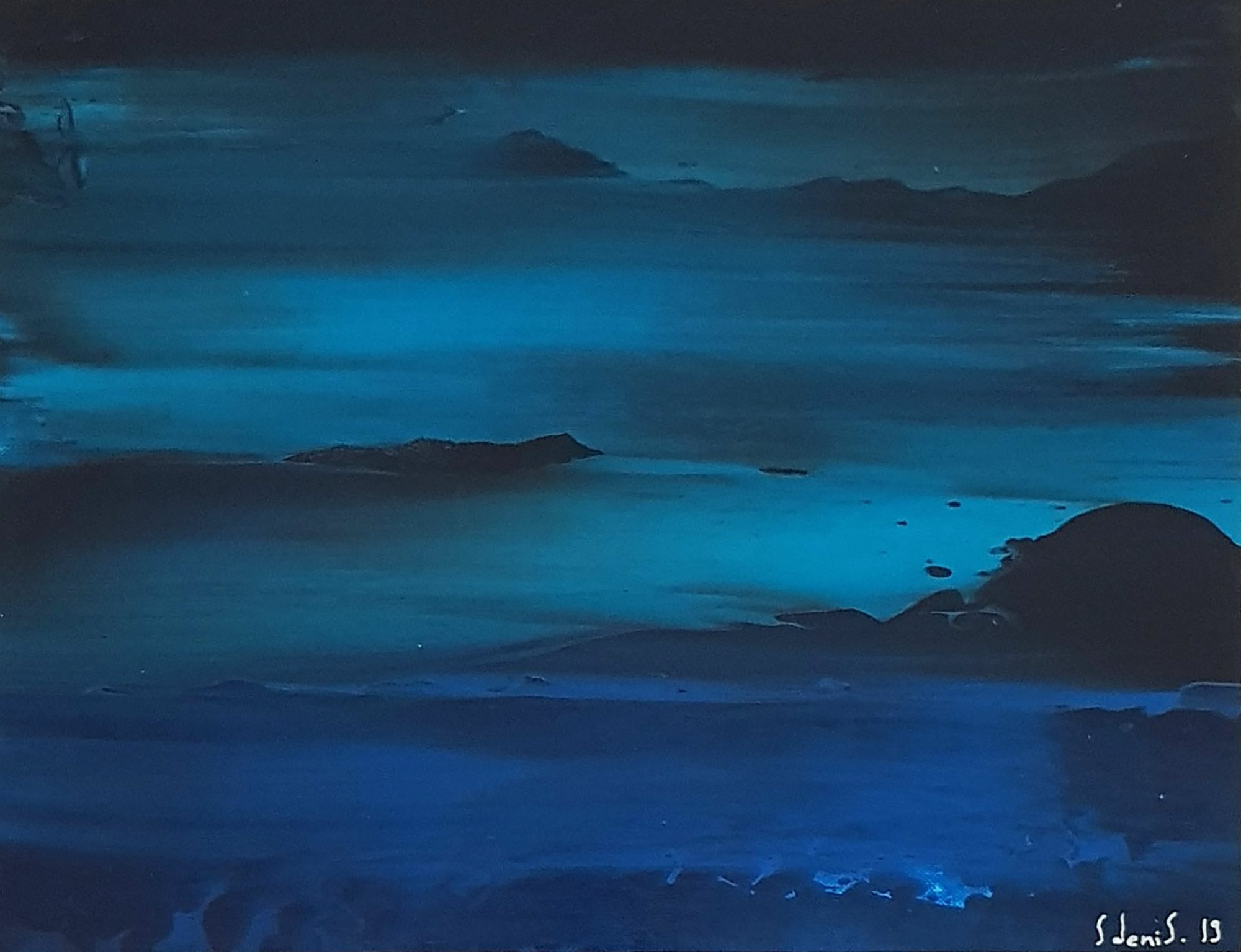MicroAtlantico Mediagloss 1 · 2019 · 40 × 30 cm / 15.7 × 11.8 in